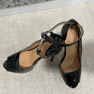 MERUMOTE Women's Peep Toe Platforms High Heels size 6